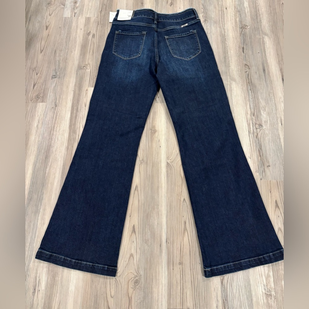 NWT KanCan Size 9/28 Women's Dark Blue Jeans - Picture 3 of 5
